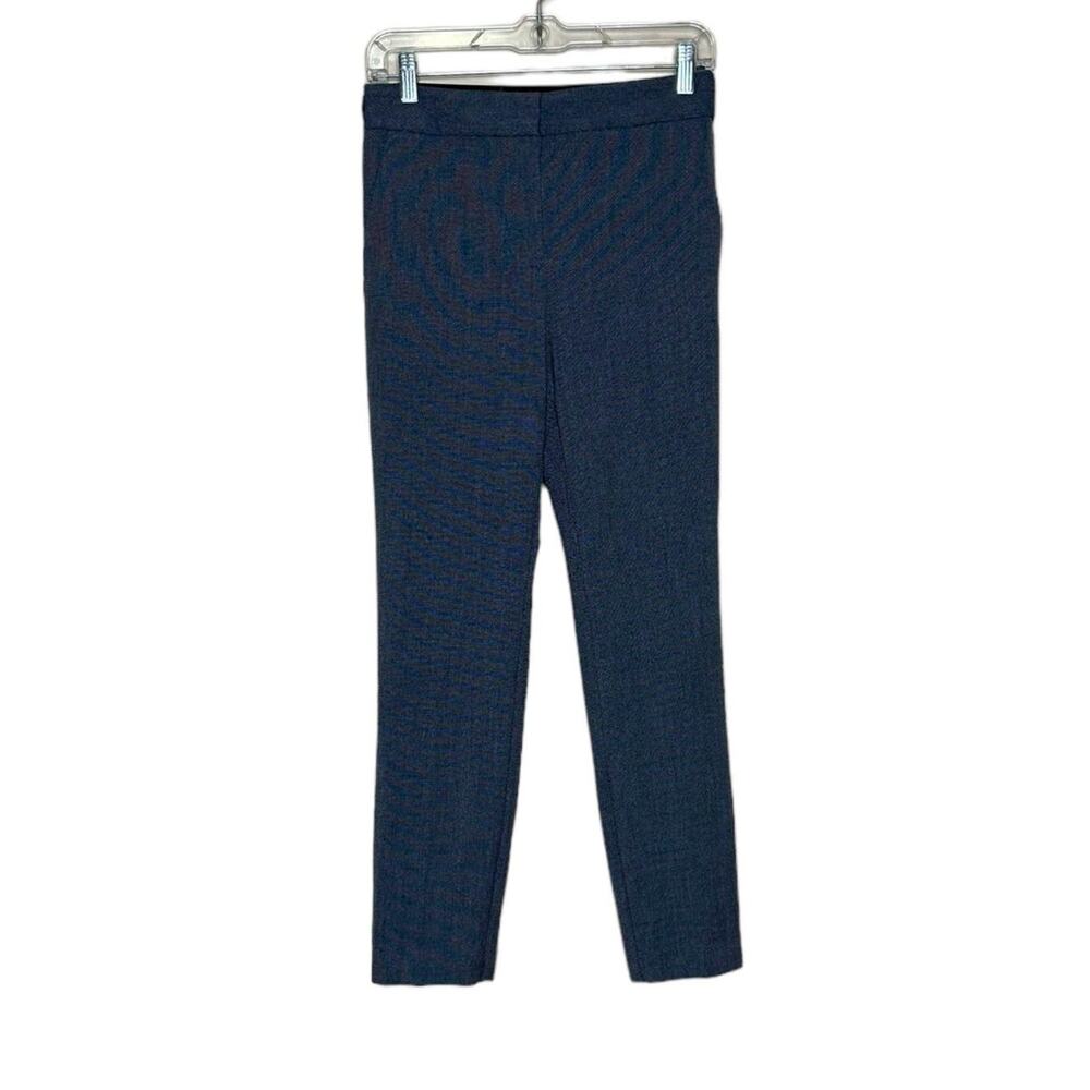 Zara black semi skinny legs dressy pants size small